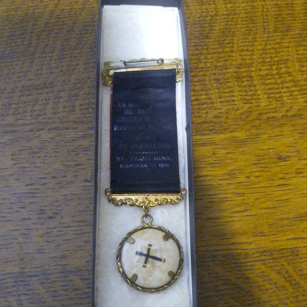 Vgt 1934 religious ribbon Medal - Picture 2 of 2
